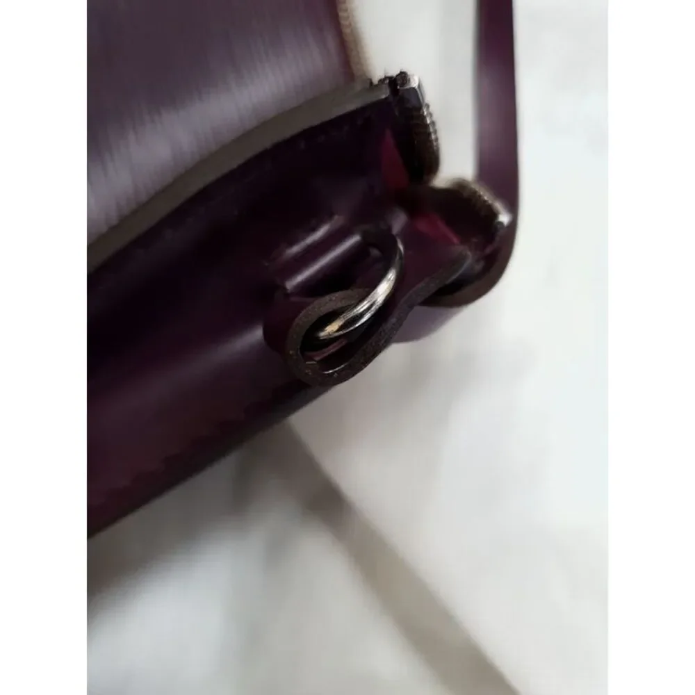 Louis Vuitton Pochette Accessories Bag in Burgundy Epi Leather - Picture 12 of 12
